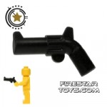 LEGO Gun Pistol Revolver Black