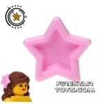 LEGO Hair Accessory Star Hair Decoration Bright Pink