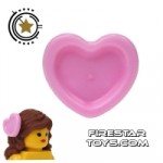LEGO Hair Accessory Heart Hair Decoration Bright Pink