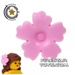 LEGO Hair Accessory Flower Hair Decoration Bright Pink