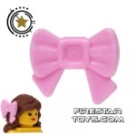 LEGO Hair Accessory Bow Hair Decoration Bright Pink