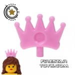 LEGO Hair Accessory Tiara Bright Pink