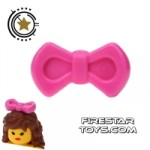 LEGO Hair Accessory Bow Dark Pink