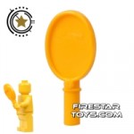 LEGO Hand Mirror Bright Light Orange