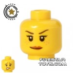 LEGO Mini Figure Heads Smiling Freckles