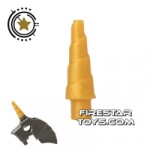 LEGO Unicorn Horn Pearl Gold