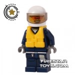 LEGO City Mini Figure Forest Police Helicopter Pilot 3