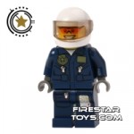 LEGO City Mini Figure Forest Police Helicopter Pilot 1