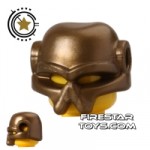 BrickWarriors Invader Helmet Gold