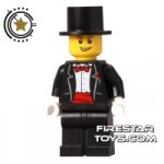 LEGO City Mini Figure Wedding Groom with Top Hat