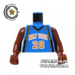 LEGO Mini Figure Torso NBA New York 20