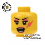 LEGO Mini Figure Heads Rock Chick