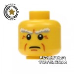 LEGO Mini Figure Heads Wrinkles