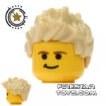 LEGO Hair Spiked Hair Tan