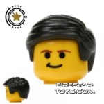 LEGO Hair Side Parting Black