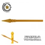 LEGO Pike Spear Pearl Gold