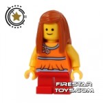 LEGO City Mini Figure Girl Long Hair