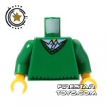 LEGO Mini Figure Torso Green Jumper