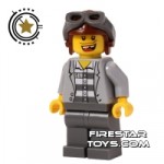 LEGO City Mini Figure Prisoner Helmet and Goggles