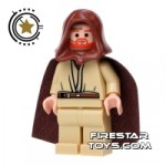LEGO Star Wars Mini Figure Obi-Wan Kenobi Gold Headset