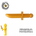 LEGO Combat Knife Pearl Gold