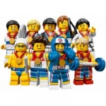 LEGO Team GB Olympic Minifigures Complete Set of 9