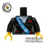LEGO Mini Figure Torso Team GB Horseback Rider Jacket