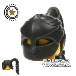 BrickWarriors Assassin Mask Charcoal