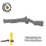 BrickForge Pump-Action Shotgun Dark Blueish Gray