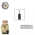 Tiny Tactical Accessory RRV Tactical Radio in Pouch Black