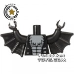 LEGO Mini Figure Torso Bat Vampire with Wings