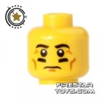 LEGO Mini Figure Heads Football Player