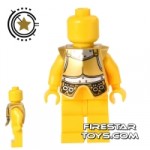 LEGO Armour Breastplate Gold Conquistador Pattern