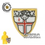 LEGO Shield St Georges Cross