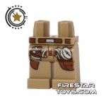 LEGO Mini Figure Legs Gunbelt and Compass