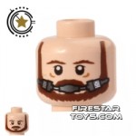 LEGO Mini Figure Heads Qui-Gon Jinn Breathing Apparatus