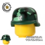 BrickForge Tactical Helmet Dark Green Camo