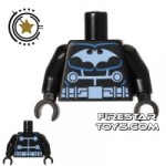 LEGO Mini Figure Torso Batman Electro Suit