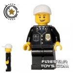 LEGO City Mini Figure Police City Suit Blue Tie