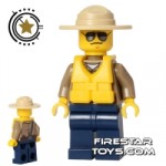LEGO City Mini Figure Forest Police Life Jacket