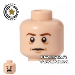 LEGO Mini Figure Heads Bags under Eyes