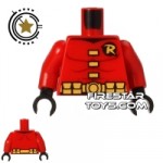 LEGO Mini Figure Torso Robin Red Suit