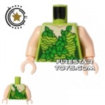 LEGO Mini Figure Torso Poison Ivy Pattern