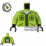 LEGO Mini Figure Torso The Joker’s Henchman’s Jacket