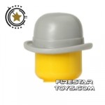 LEGO Bowler Hat Light Blueish Gray