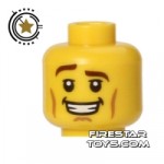 LEGO Mini Figure Heads Cheeky Smile