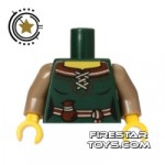 LEGO Mini Figure Torso Forest Maiden