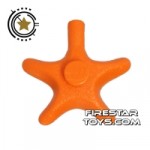 LEGO Animals Mini Figure Starfish Orange