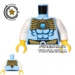 LEGO Mini Figure Torso Eagle Gold Armour and Jewel