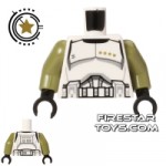 LEGO Mini Figure Torso Clone Trooper Sergeant